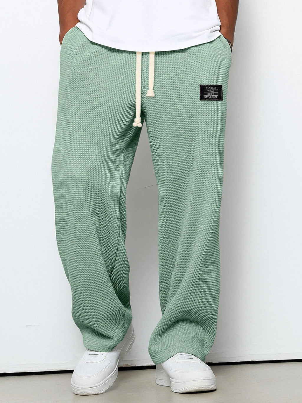 Samuel | Wide Leg Pants with Adjustable Waist