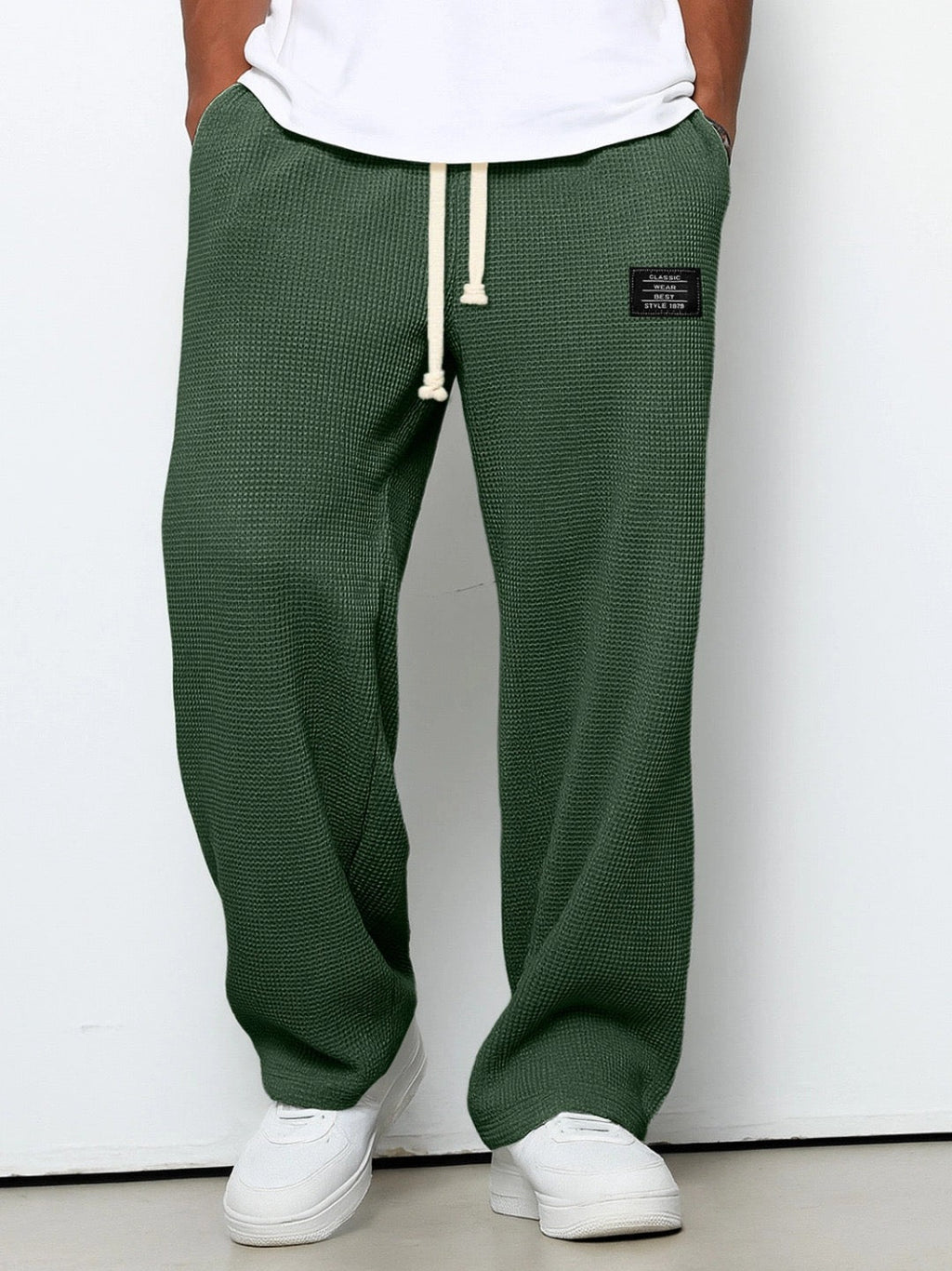Samuel | Wide Leg Pants with Adjustable Waist