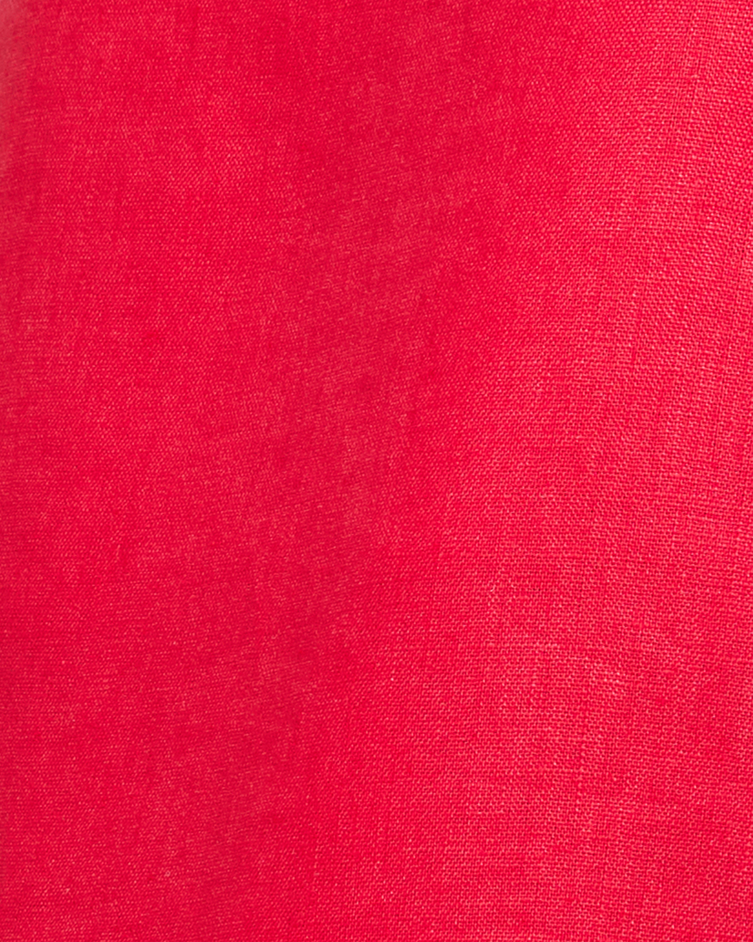 Linen Tie Strap Mini Dress