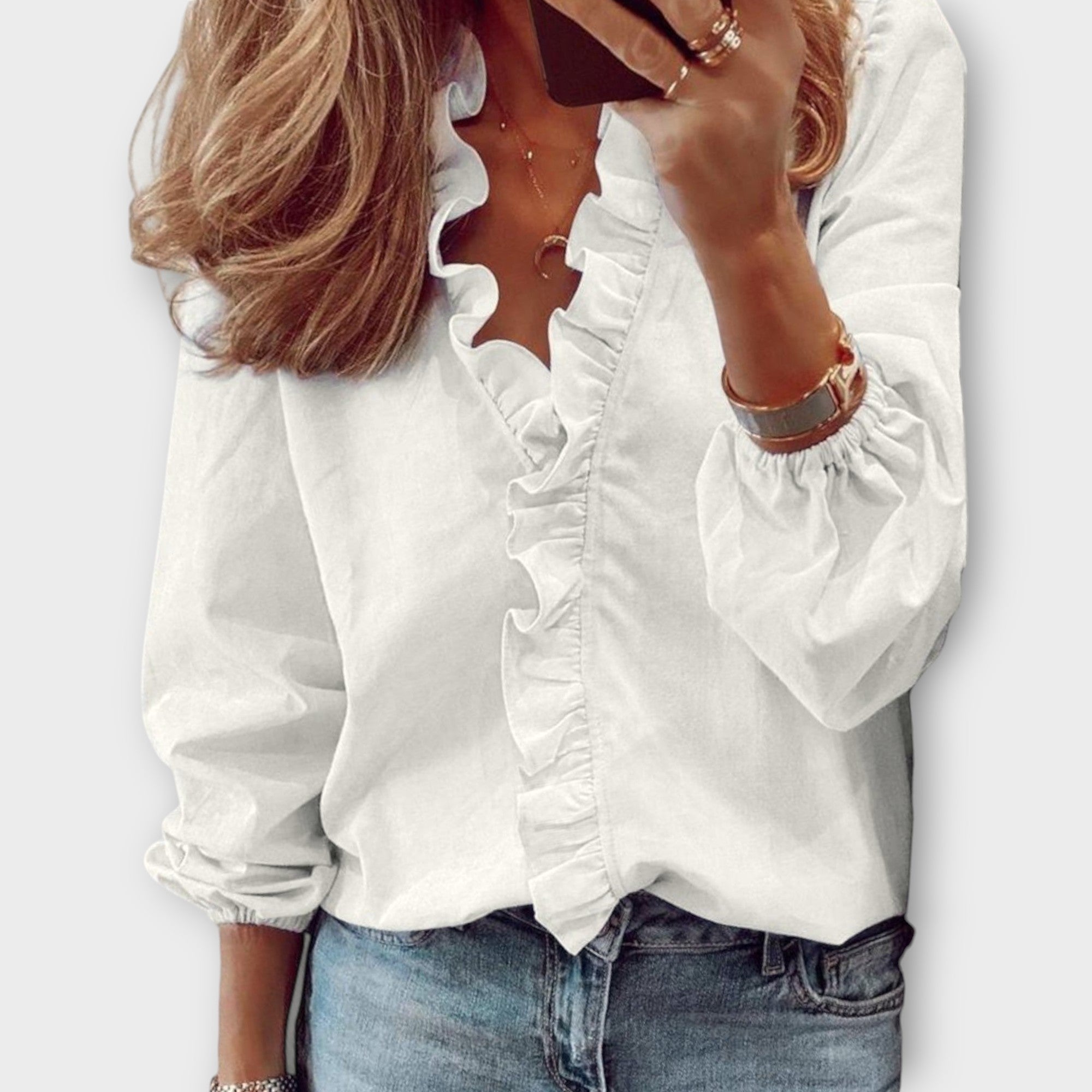 Ruffled Elegant Blouse