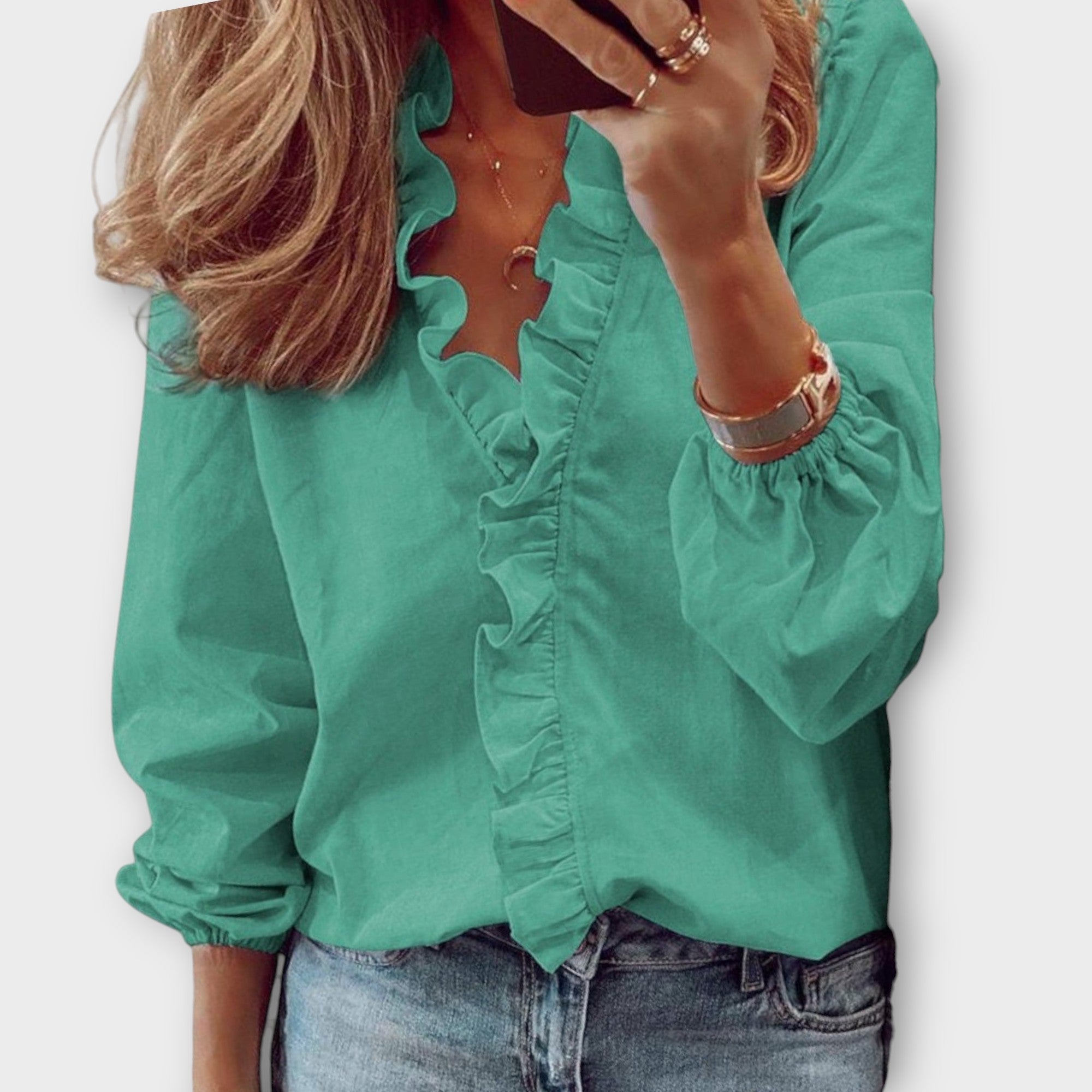 Ruffled Elegant Blouse