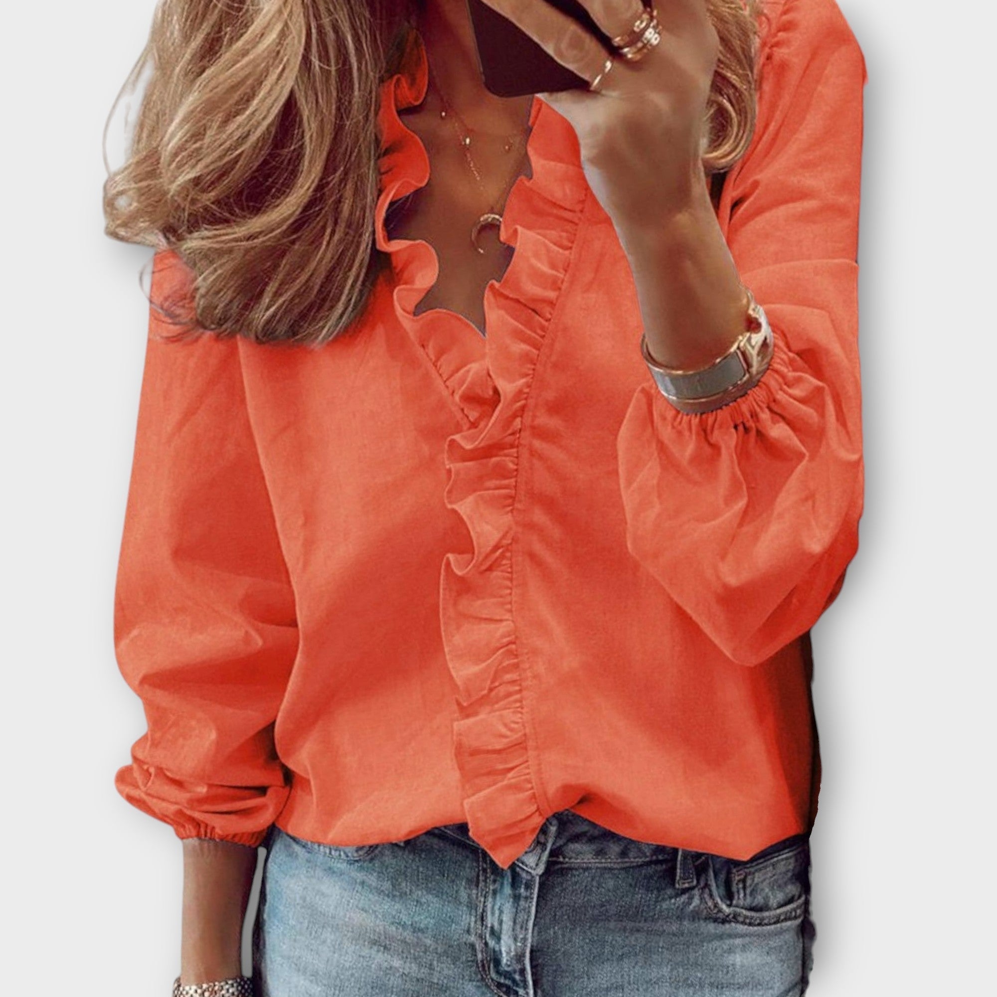 Ruffled Elegant Blouse