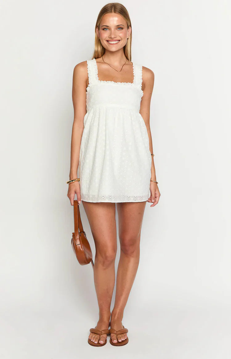 White Mini Dress