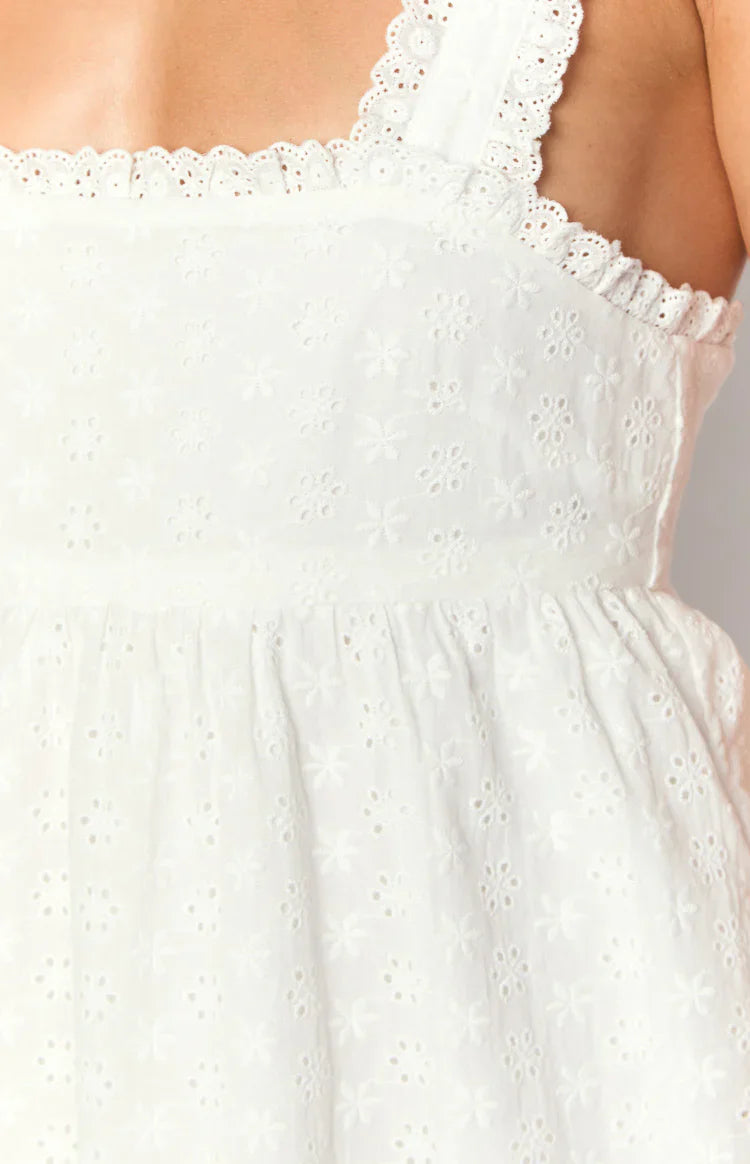 White Mini Dress