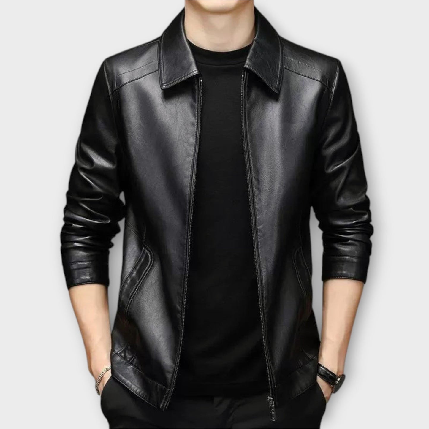 Casual Leather Jacket