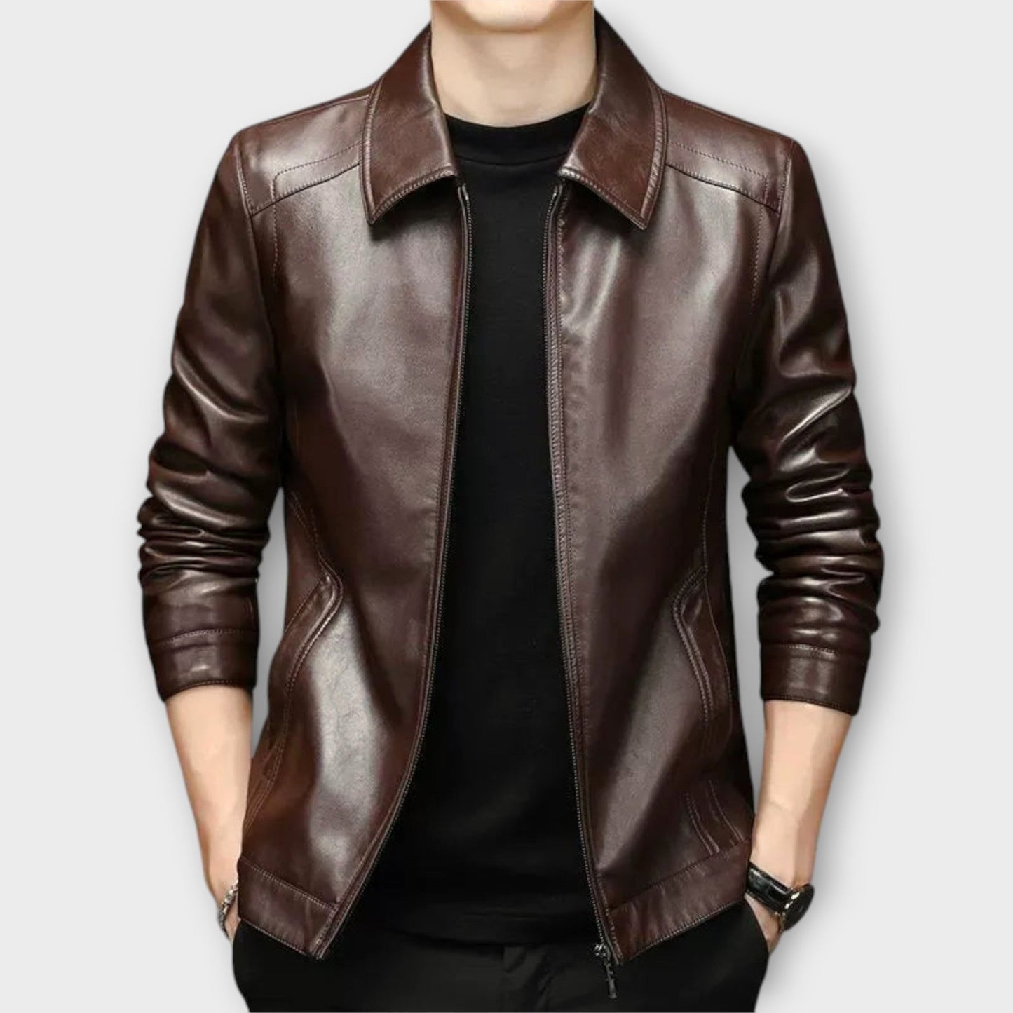 Casual Leather Jacket