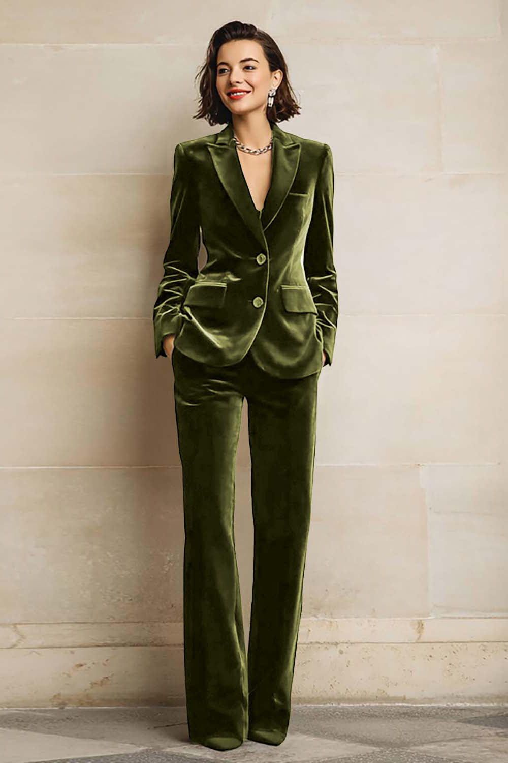 Velvet Peak Lapel Tuxedo Suit