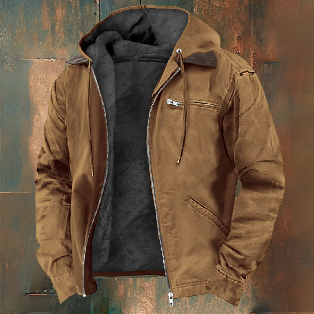 Zippered Hooded Vest