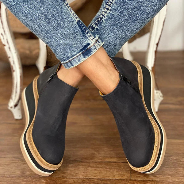 Waterproof Side Zip Boots