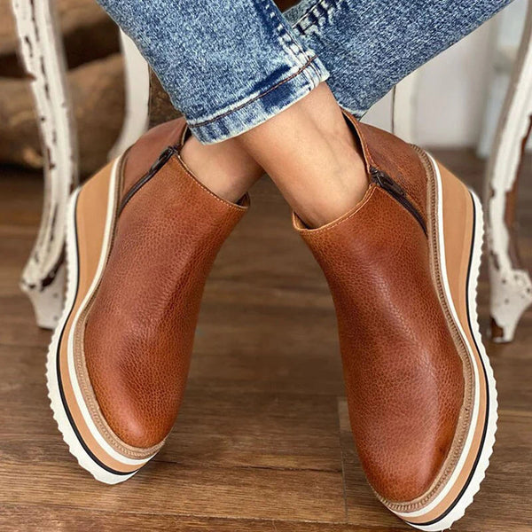 Waterproof Side Zip Boots