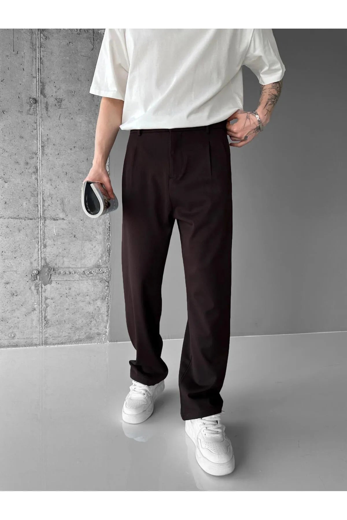 Relaxed Fit Chino Trousers