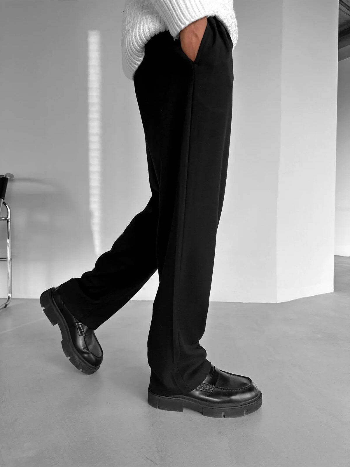 Relaxed Fit Chino Trousers