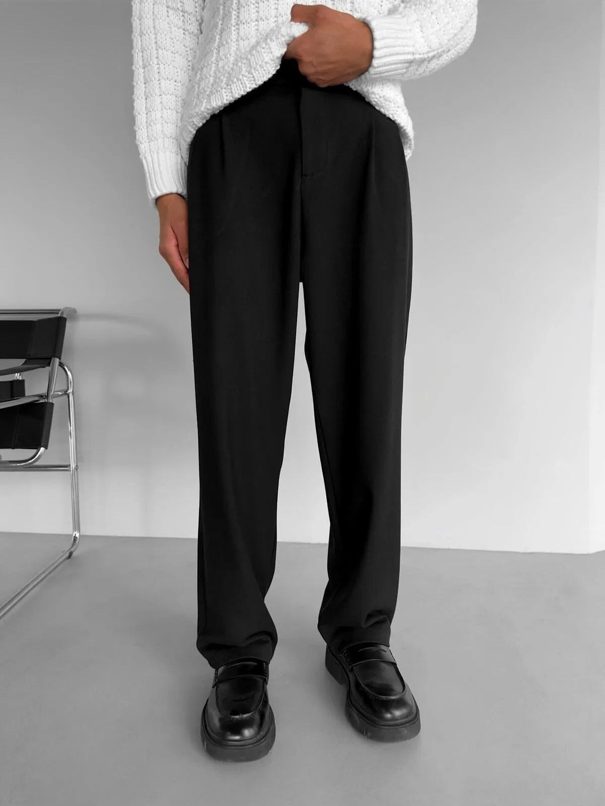 Relaxed Fit Chino Trousers