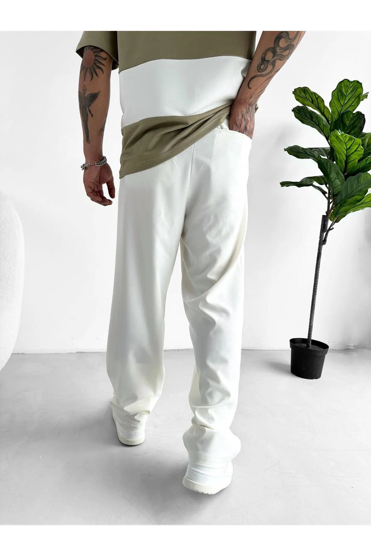 Relaxed Fit Chino Trousers