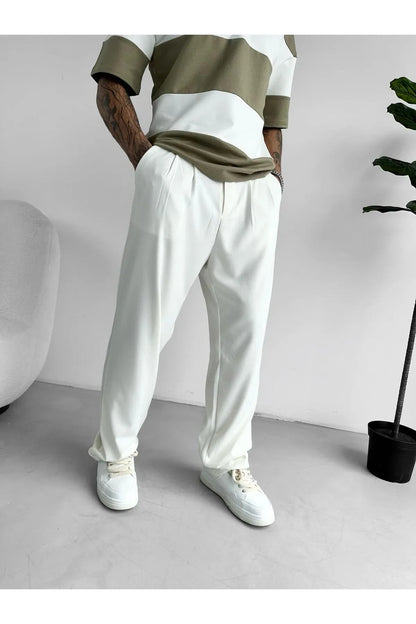 Relaxed Fit Chino Trousers