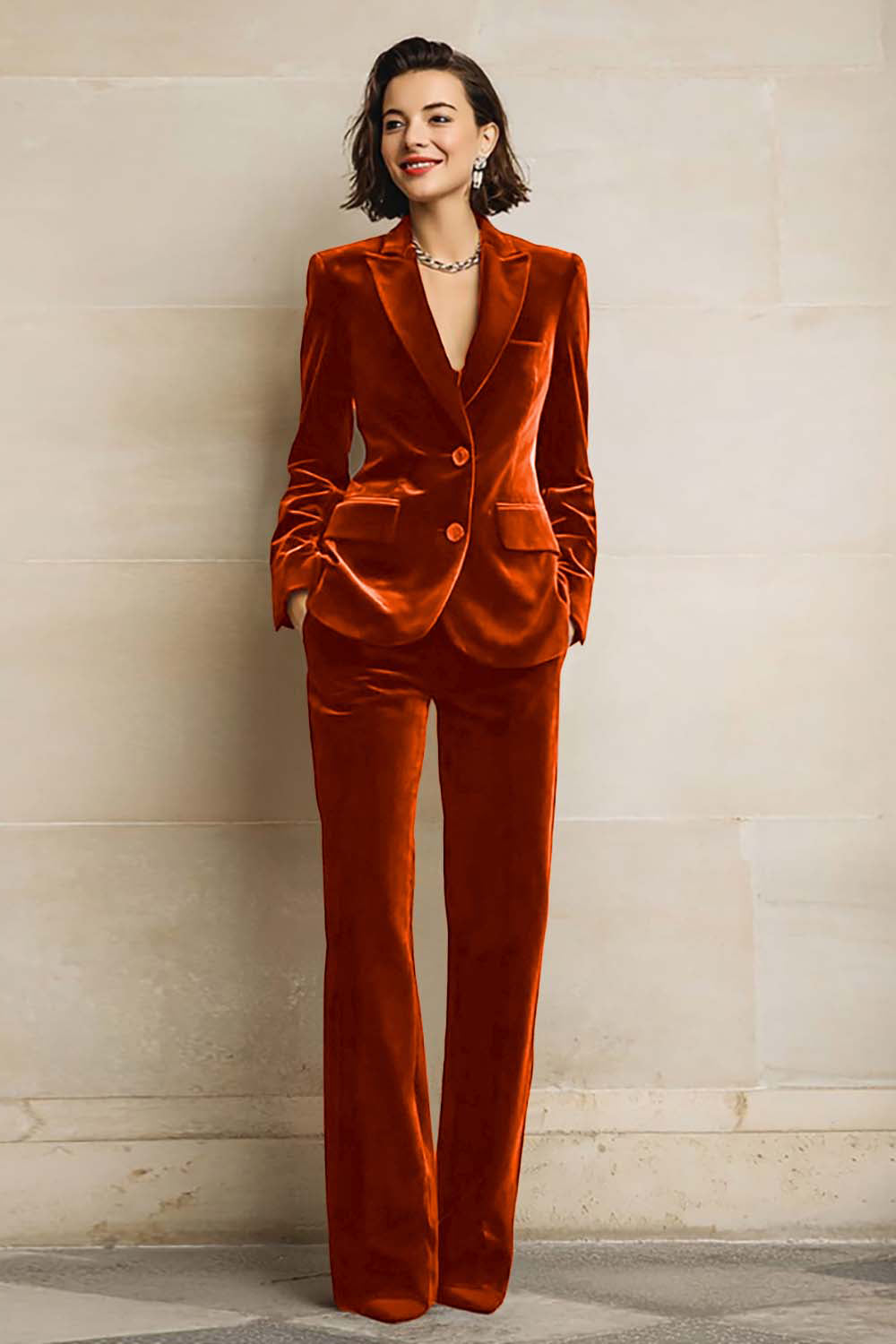 Velvet Peak Lapel Tuxedo Suit