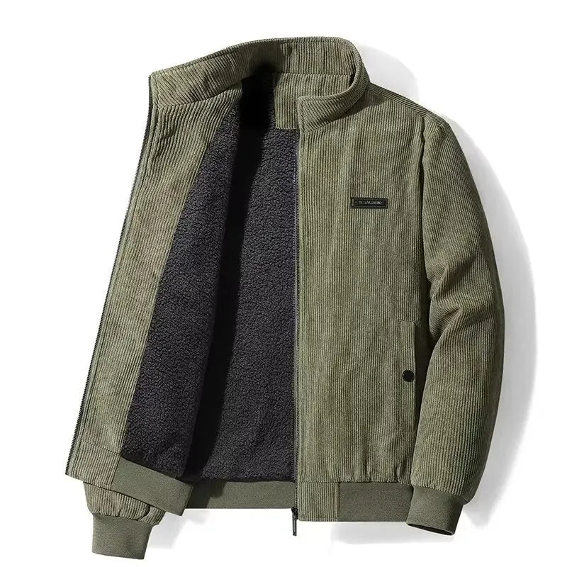 Mason | The Ribbed Cotton Fleece Jacket