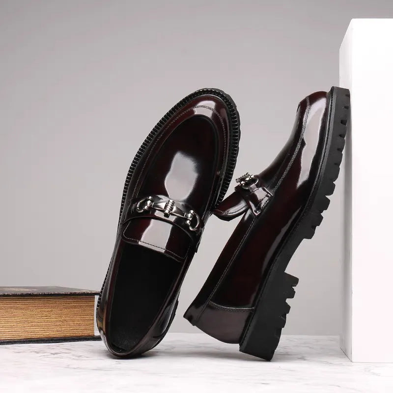 Leather Horsebit Loafers