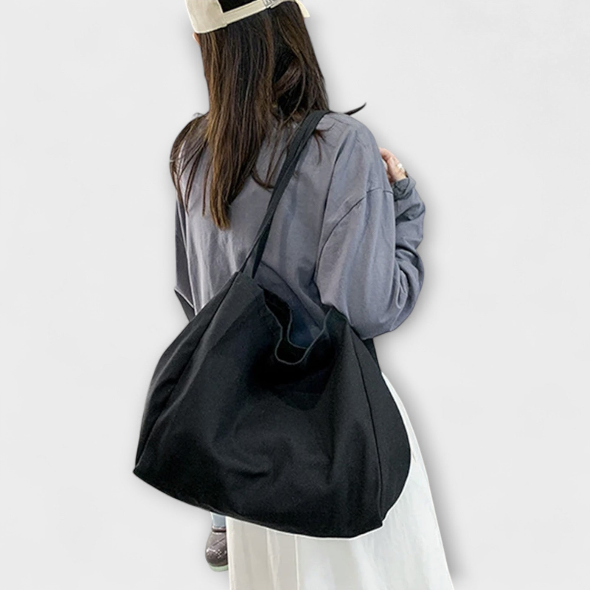 Lublanca - High-Quality Large Canvas Shopper Bag