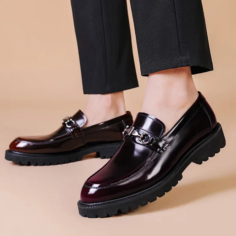 Leather Horsebit Loafers