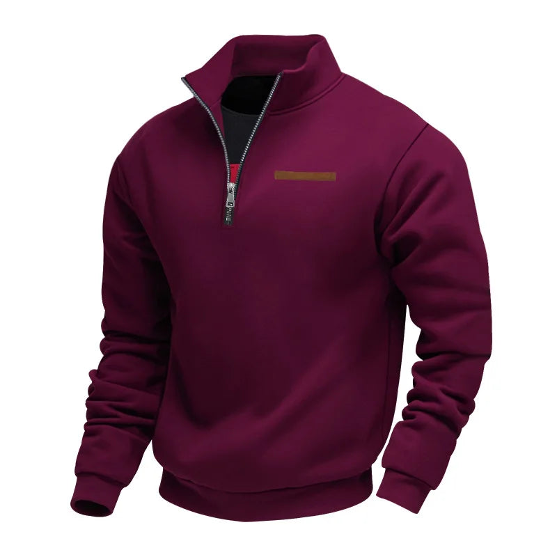 Bernice | Premium Half-Zip - Timeless Style & Warm Comfort for Men
