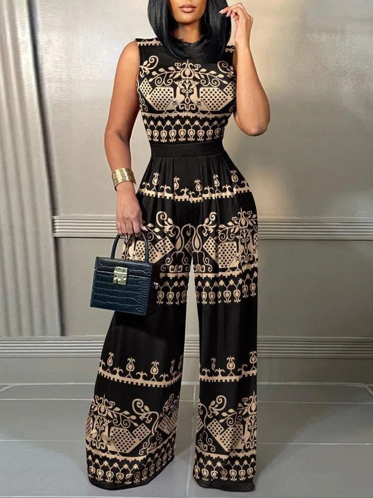 Angelika™ | Elegant Jumpsuit with Wide Legs