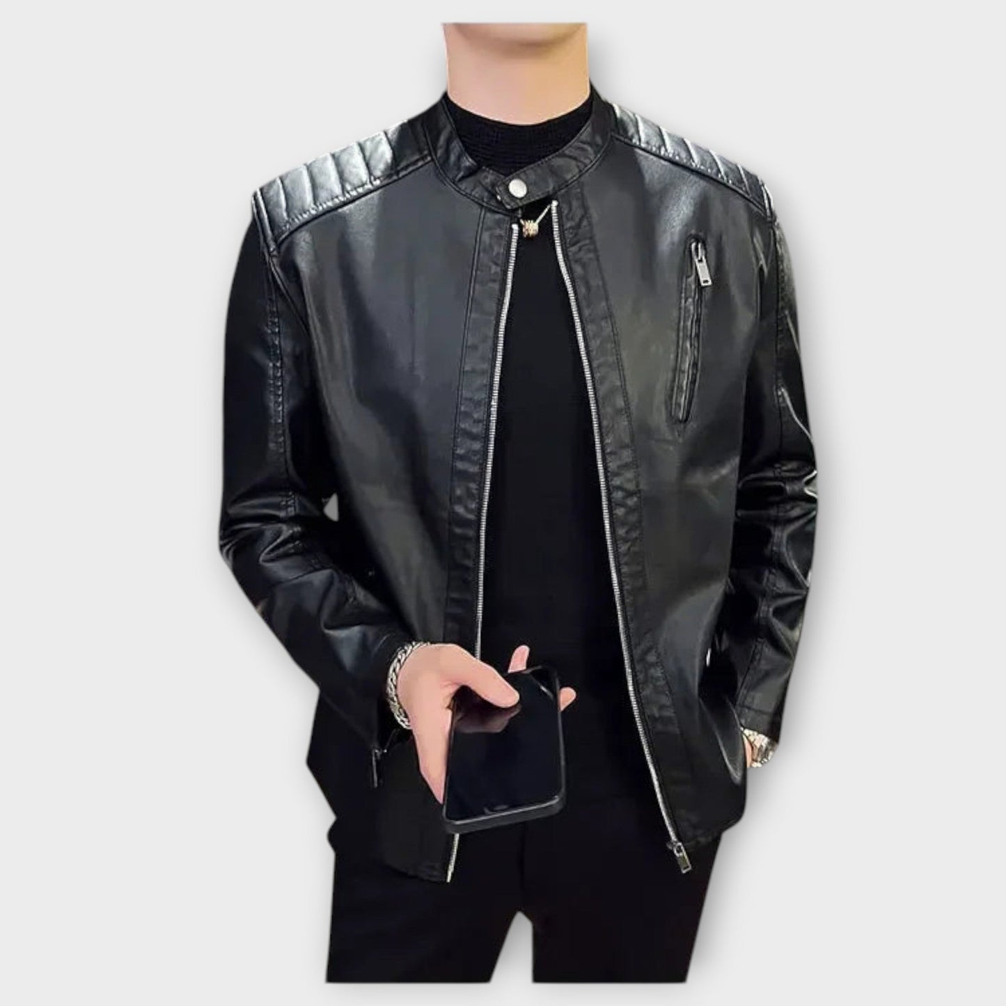 Elegant Leather Jacket
