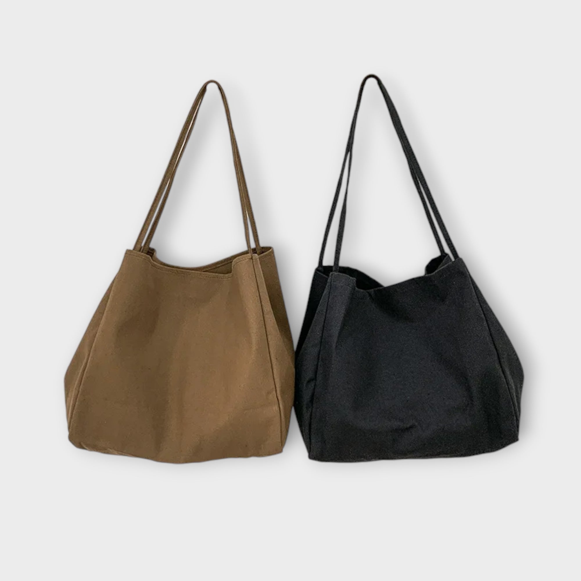 Lublanca - High-Quality Large Canvas Shopper Bag