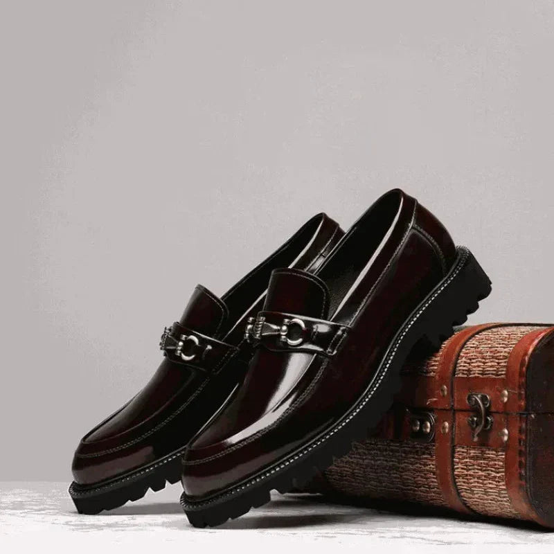 Leather Horsebit Loafers
