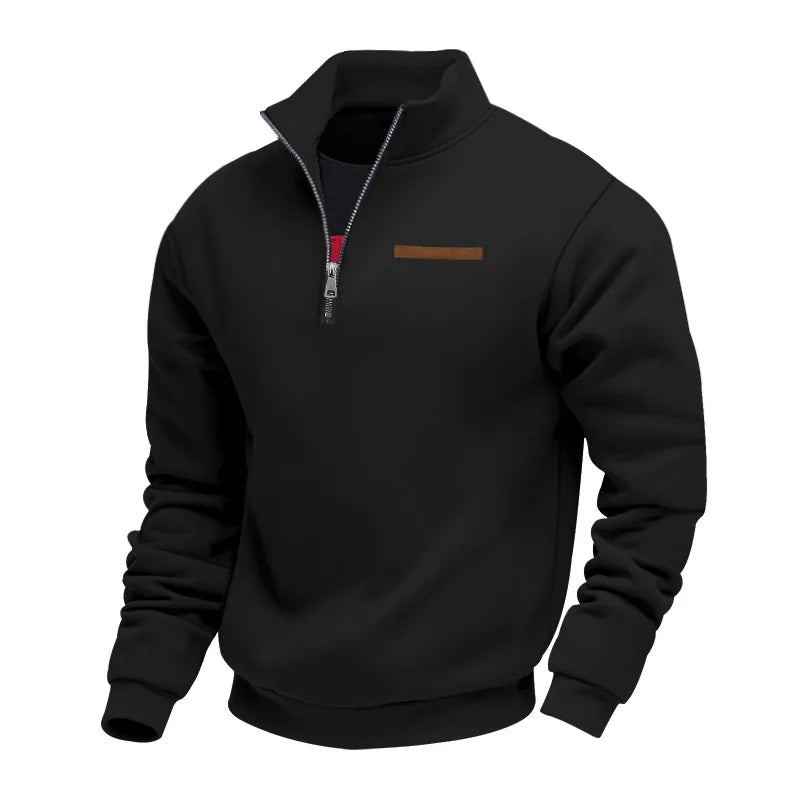 Bernice | Premium Half-Zip - Timeless Style & Warm Comfort for Men