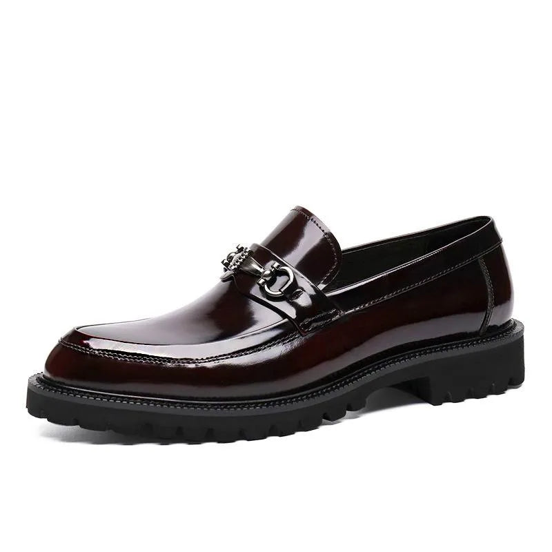 Leather Horsebit Loafers