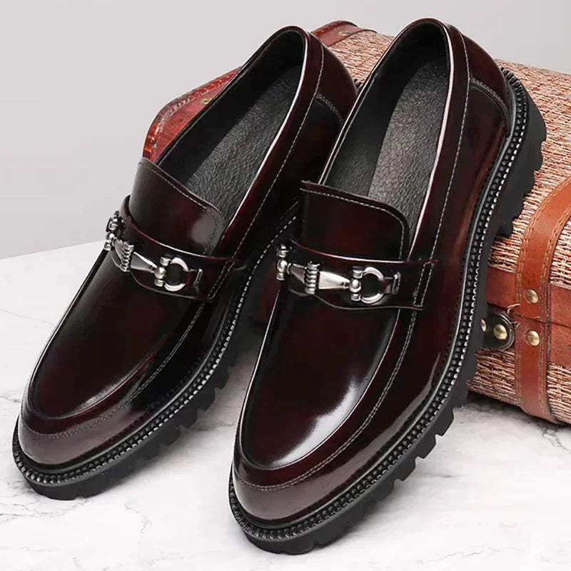 Leather Horsebit Loafers