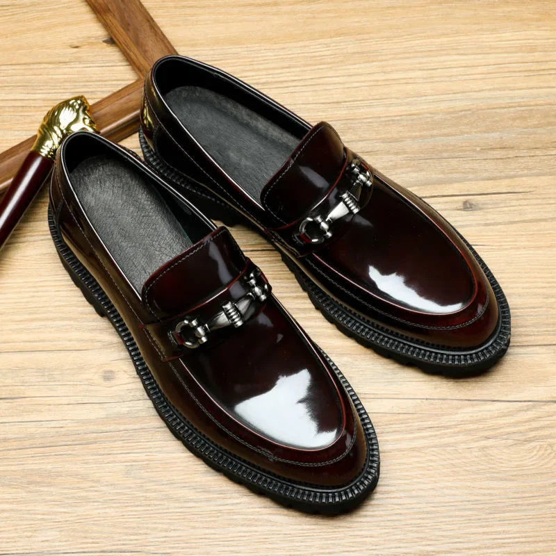 Leather Horsebit Loafers