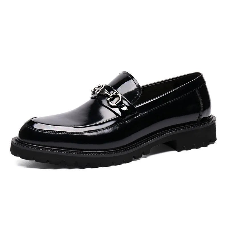 Leather Horsebit Loafers