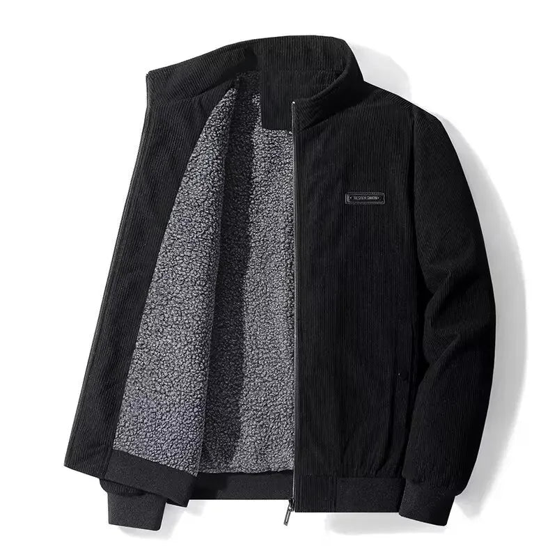 Mason | The Ribbed Cotton Fleece Jacket