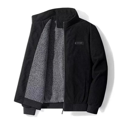 Mason | The Ribbed Cotton Fleece Jacket