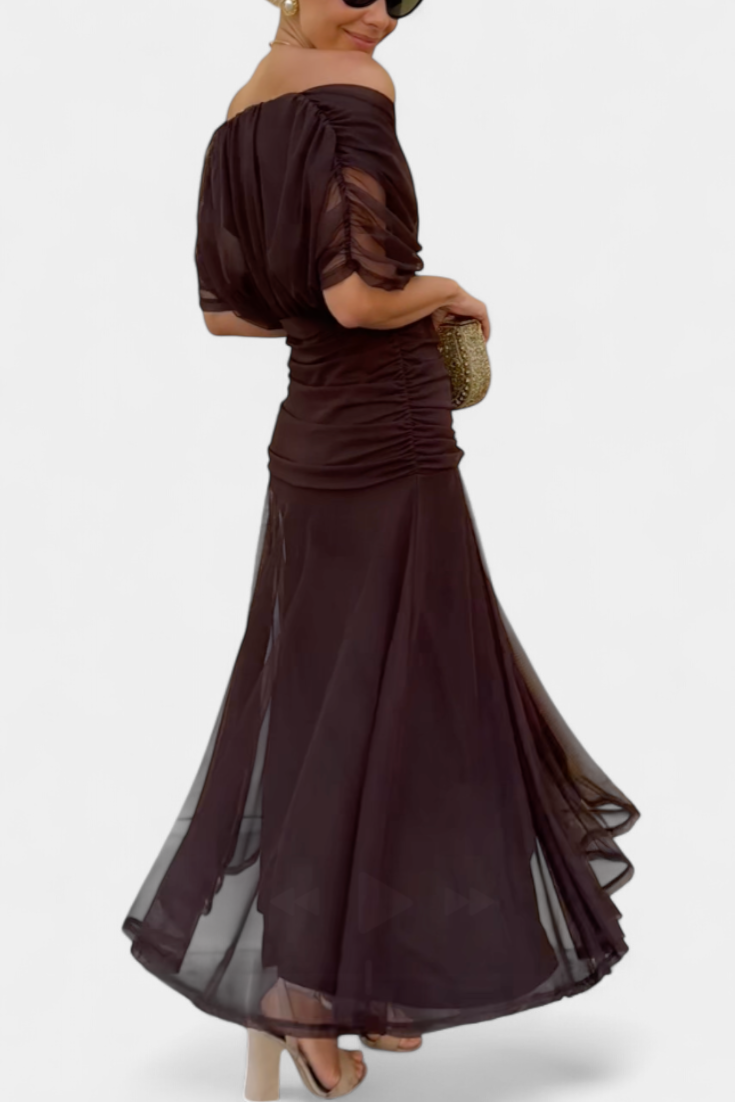 Floral V-Neck Maxi Dress