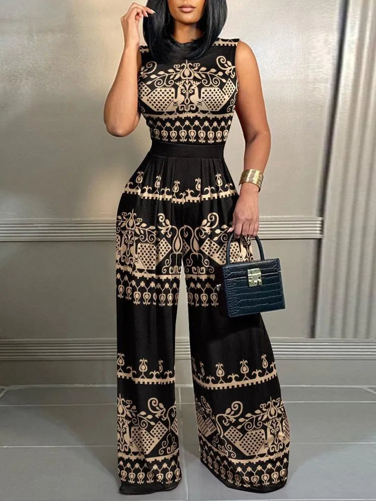 Angelika™ | Elegant Jumpsuit with Wide Legs