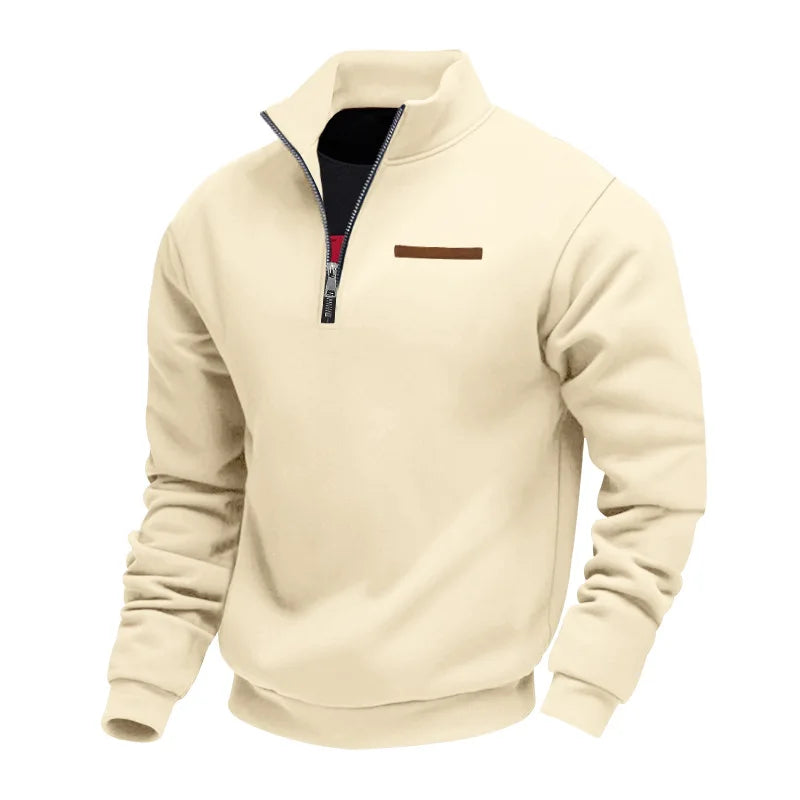 Bernice | Premium Half-Zip - Timeless Style & Warm Comfort for Men