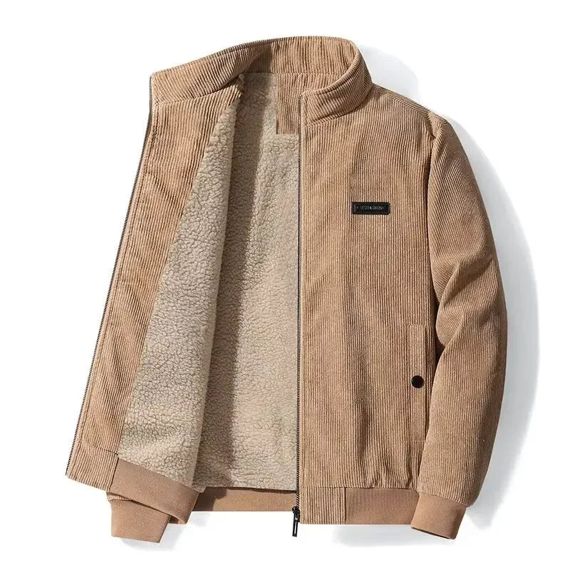 Mason | The Ribbed Cotton Fleece Jacket