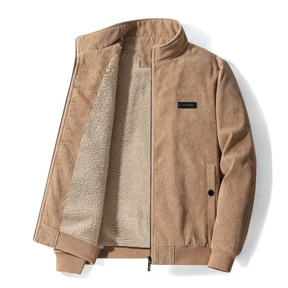 Mason | The Ribbed Cotton Fleece Jacket