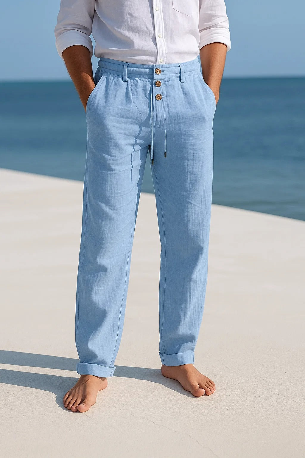 Light Linen Summer Pants