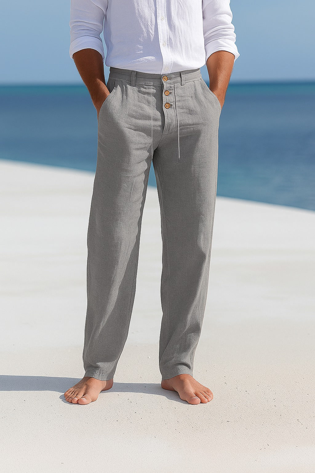 Light Linen Summer Pants