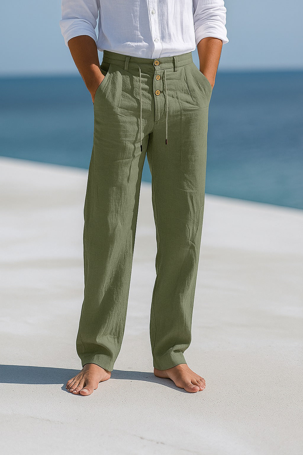Light Linen Summer Pants