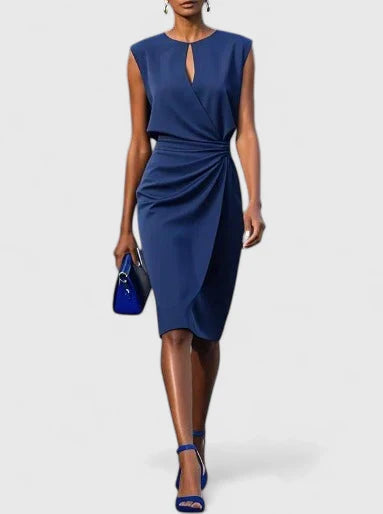 Sleek Midi Dress