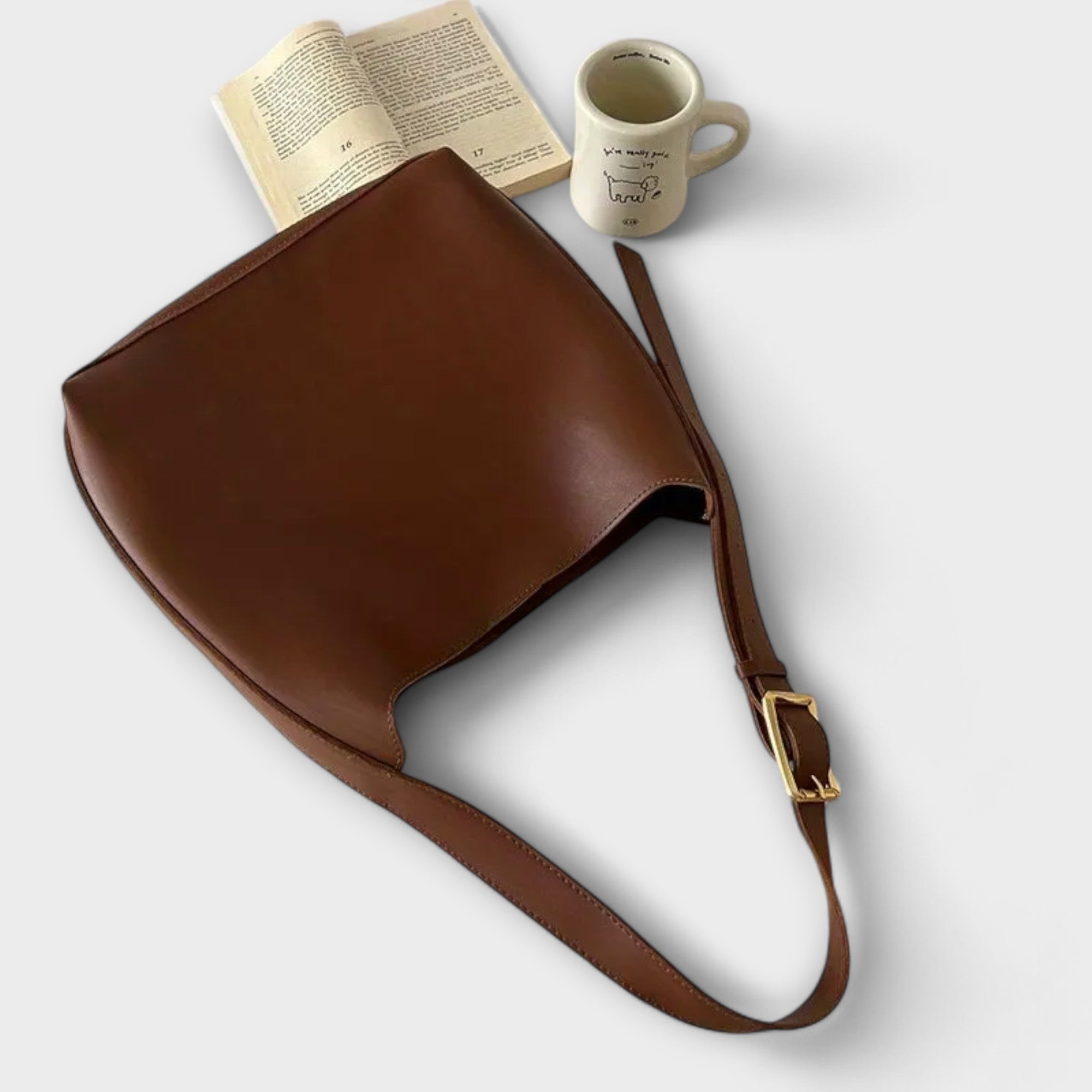 Lublanca – Elegant Leather Shoulder Bag