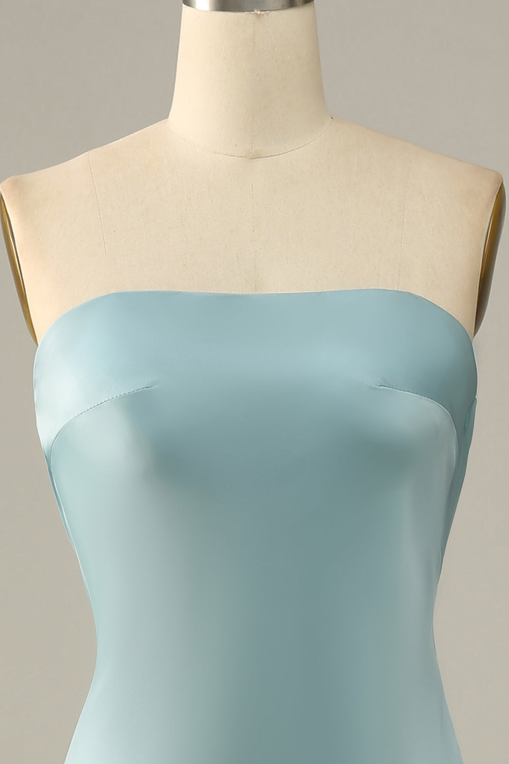 Satin Mermaid Bridesmaid Dress