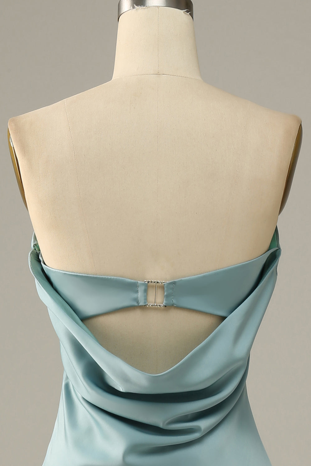 Satin Mermaid Bridesmaid Dress
