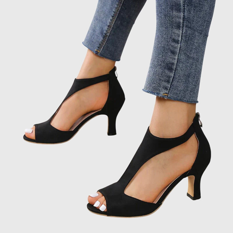 Stretch Comfort Heels