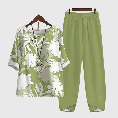 Printed Two Piece Set